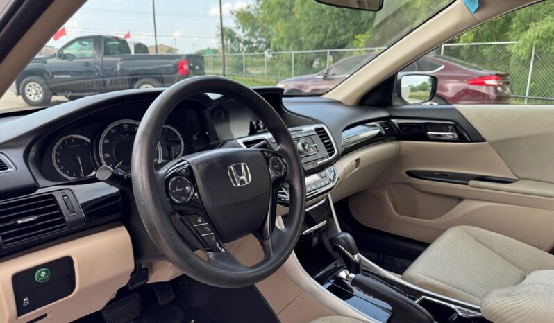 2017 HONDA ACCORD LX full