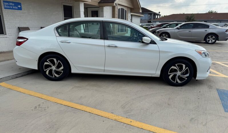 2017 HONDA ACCORD LX full
