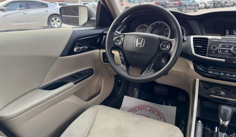 2017 HONDA ACCORD LX full