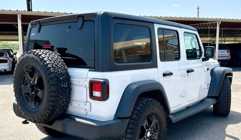 2018 JEEP WRANGLER UNL SP full