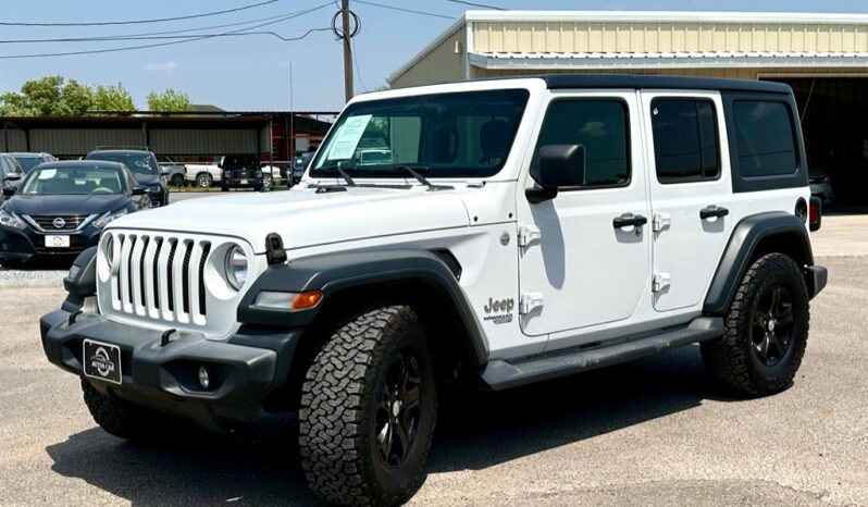2018 JEEP WRANGLER UNL SP full