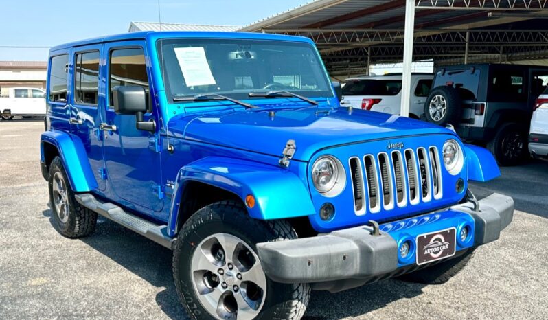 2016 JEEP WRNGLER UNL SAH full