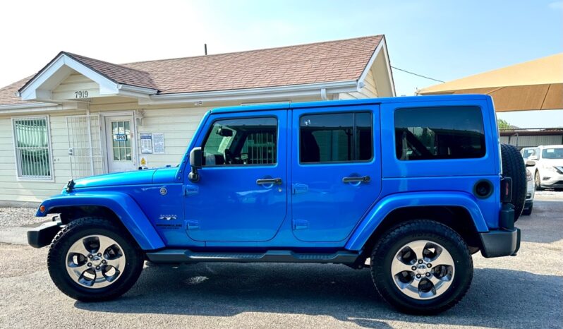 2016 JEEP WRNGLER UNL SAH full