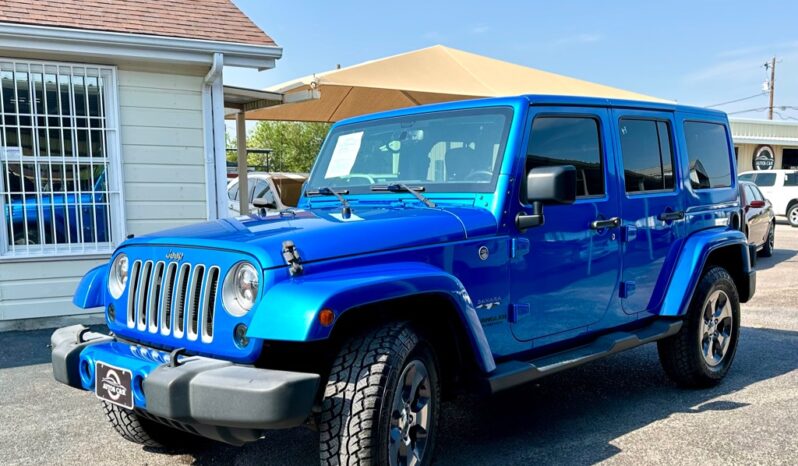 2016 JEEP WRNGLER UNL SAH full