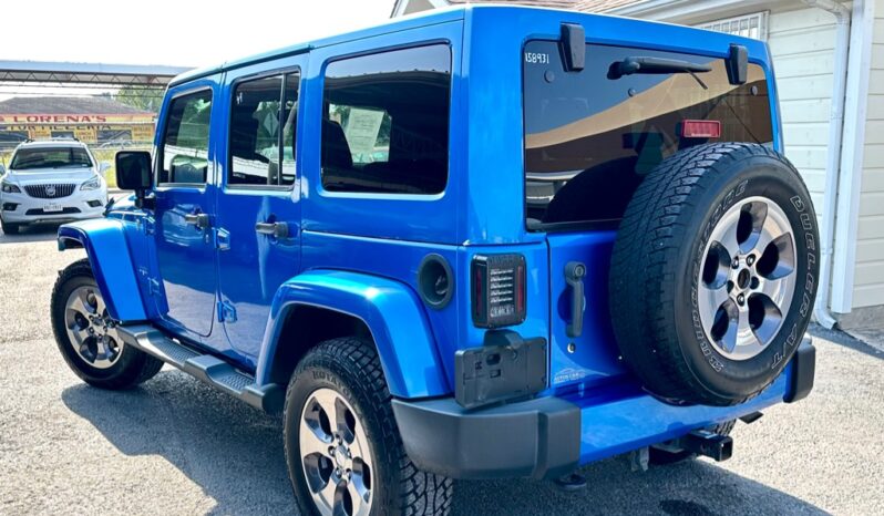 2016 JEEP WRNGLER UNL SAH full