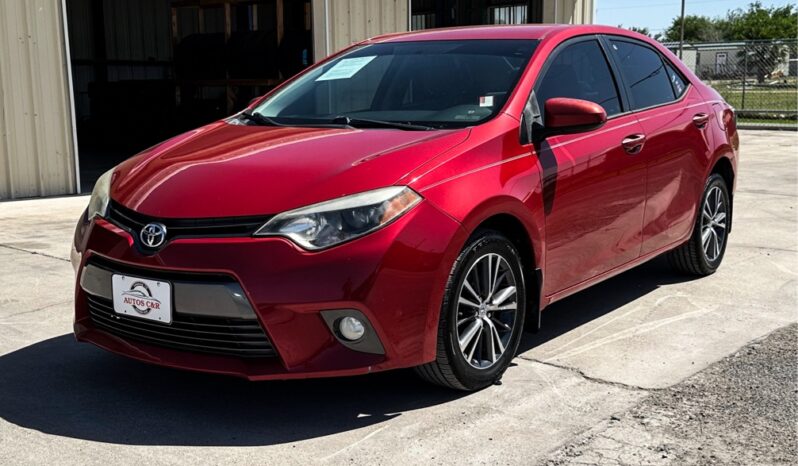 2016 TOYOTA COROLLA L full