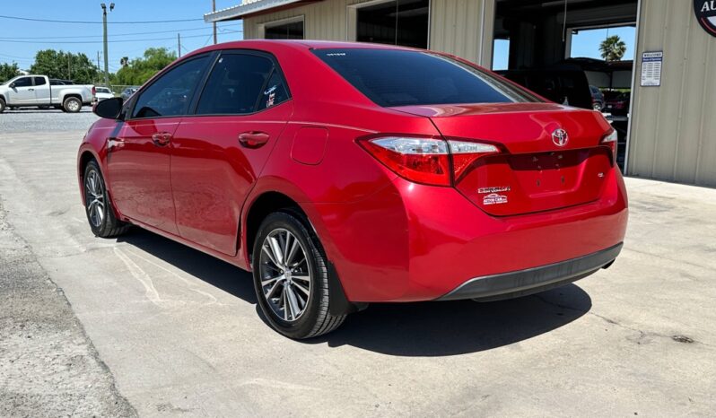2016 TOYOTA COROLLA L full