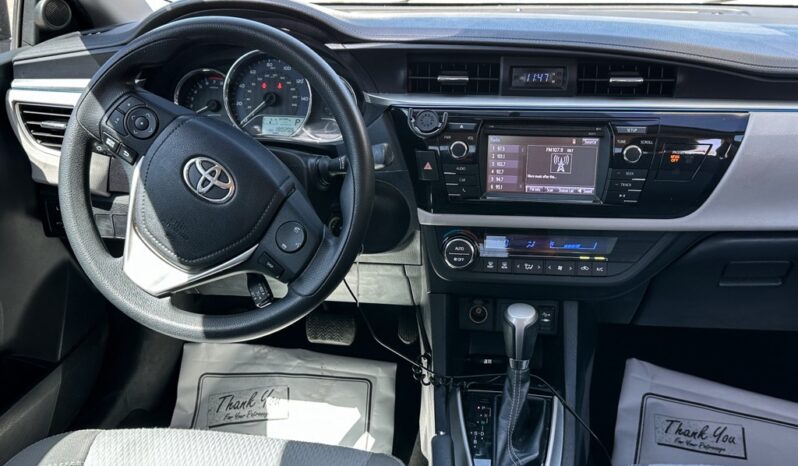 2016 TOYOTA COROLLA L full