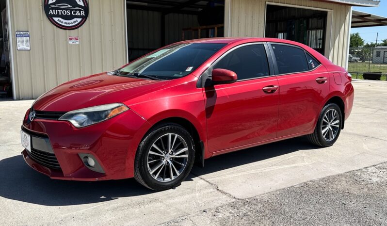 2016 TOYOTA COROLLA L full