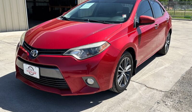 2016 TOYOTA COROLLA L full