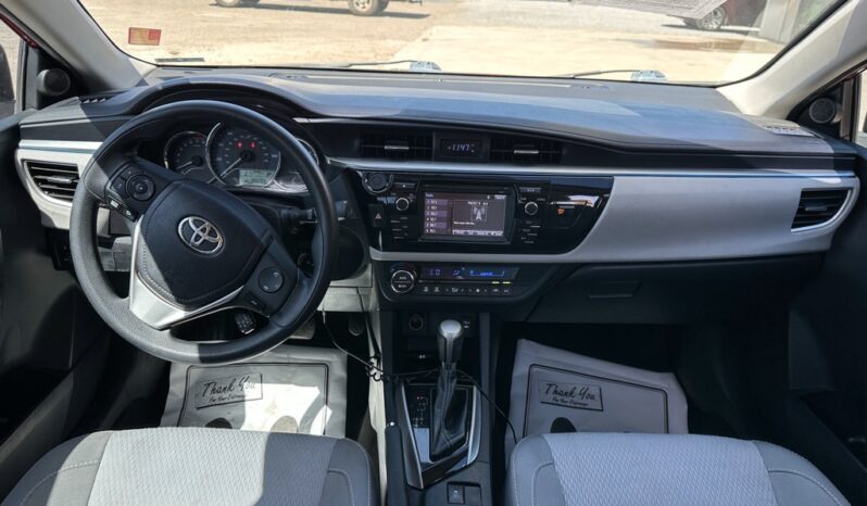 2016 TOYOTA COROLLA L full