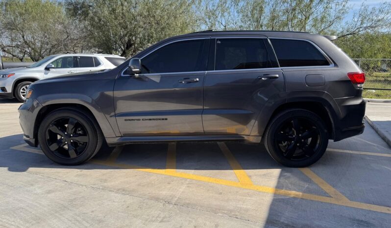 2016 JEEP GRND CHER OVRLD full