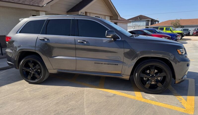 2016 JEEP GRND CHER OVRLD full