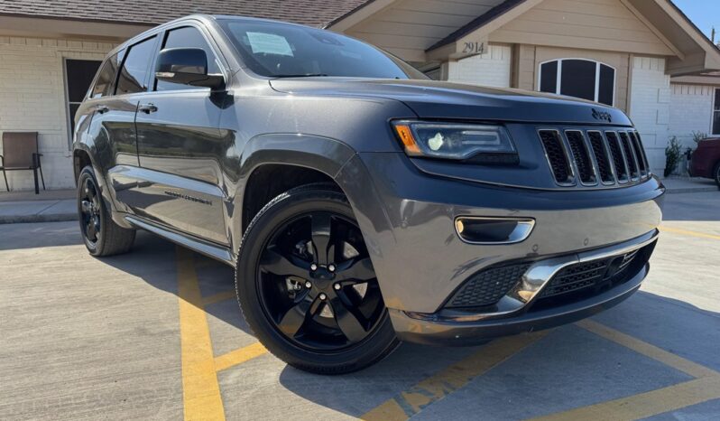 2016 JEEP GRND CHER OVRLD full