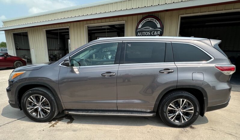 2016 TOYOTA HIGHLANDER XLE full