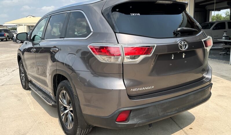 2016 TOYOTA HIGHLANDER XLE full